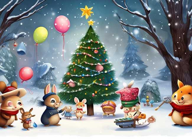 动物过年的童话故事 小动物过新年的故事