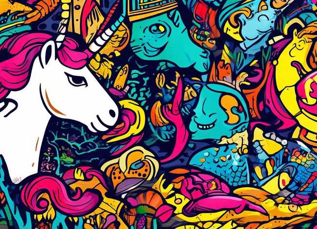 神话故事儿童画图片，神话故事图片大全简笔画彩色