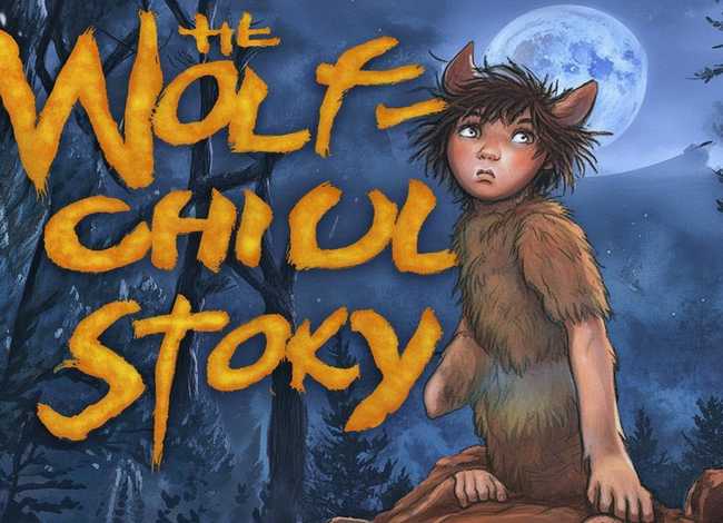 狼孩的故事书，狼孩的故事书封面图片