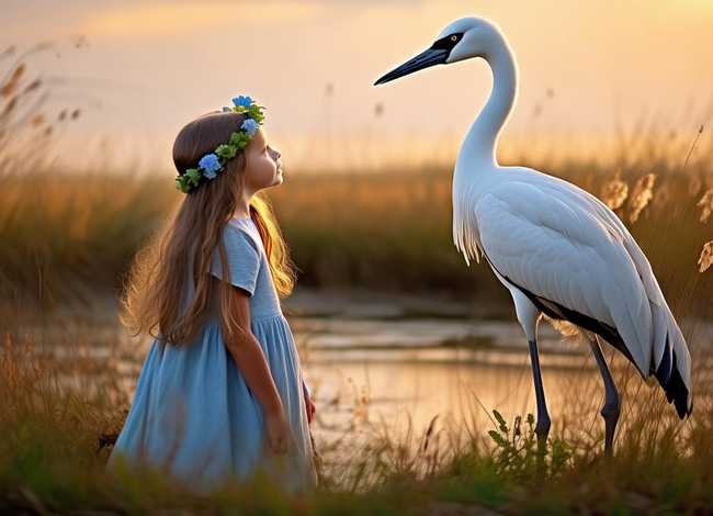 丹顶鹤小女孩故事 丹顶鹤小女孩故事歌曲