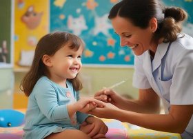 儿童医院打针故事讲述、儿童医院打针照片