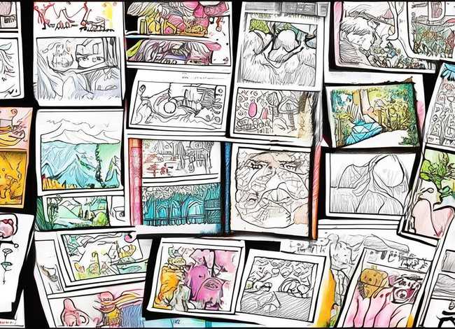 儿童线描画作品图 - 儿童线描画图片大全 优秀作品