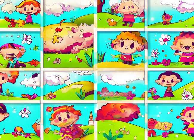 儿童连环画简单又好看（儿童连环画简单又好看又漂亮）