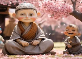 三个和尚的儿童故事来了个瘦和尚 三个和尚故事儿歌