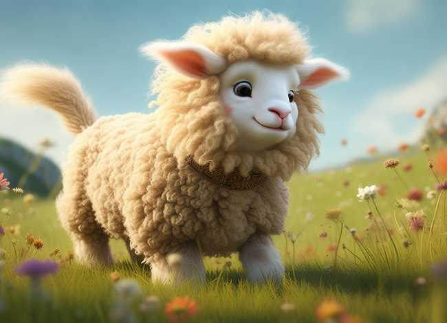 儿童故事骄傲的小羊羔、骄傲的小羊的故事