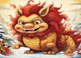儿童绘本故事年兽的故事，关于年兽的绘本故事