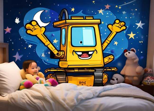 挖掘机的故事儿童睡前故事朗读 关于挖掘机的睡前故事 挖掘机的故事儿童睡前故事朗读 关于挖掘机的睡前故事