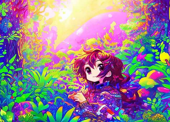 动漫小故事插画；动漫小故事插画素材