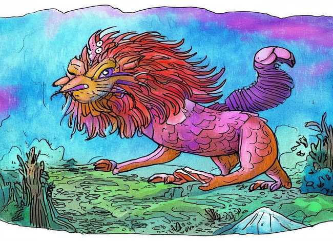 神话故事简笔画绘画、神话故事简笔画绘画作品