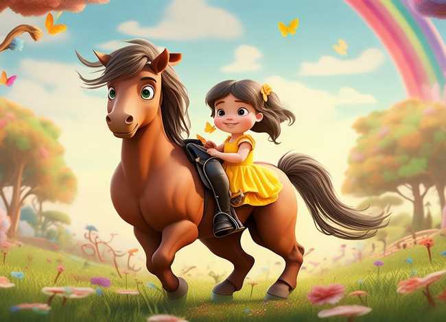 关于马的儿童故事童话故事、关于马的幼儿故事