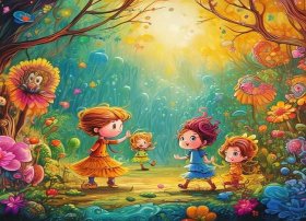 四年级儿童童话故事情节简笔画 - 四年级故事绘画