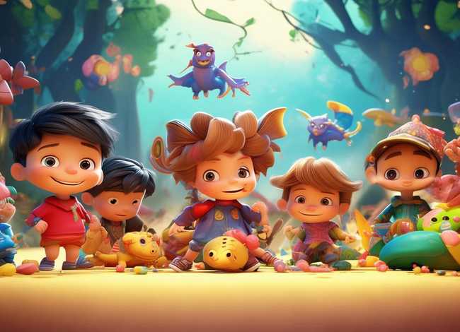 大班儿童故事动画、大班的幼儿故事