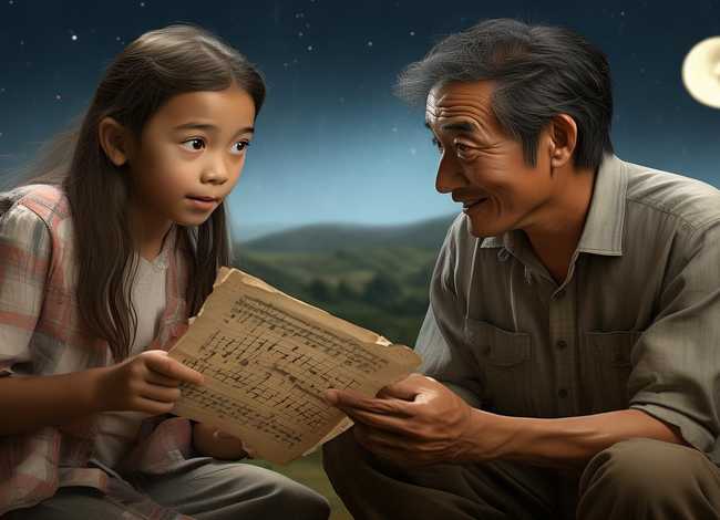 爸爸的故事简谱 爸爸的故事简谱图片