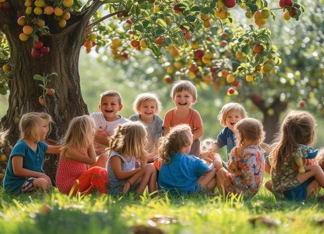 果园的儿童故事（果园故事儿歌）