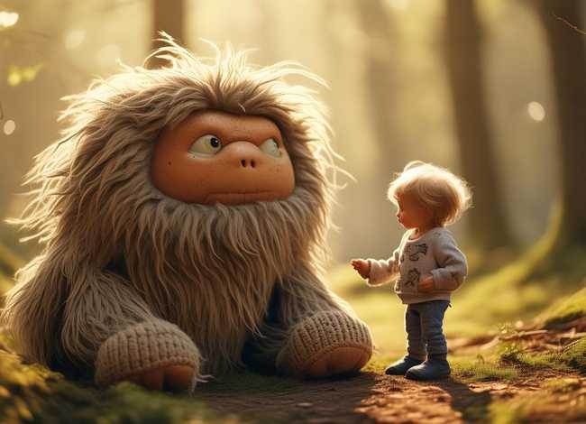 儿童故事怪兽也温柔（怪兽也温柔绘本）