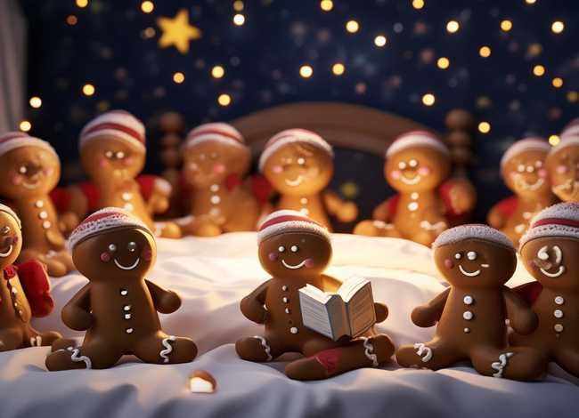 儿童睡前故事姜饼小人 - 睡前故事 姜饼小人