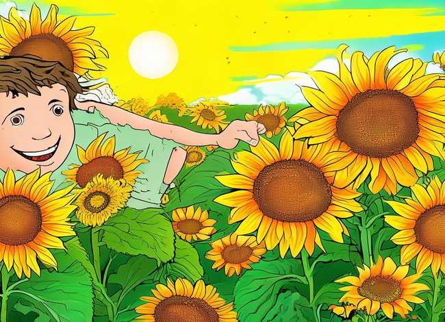 向日葵儿童解说（向日葵儿童解说大全）