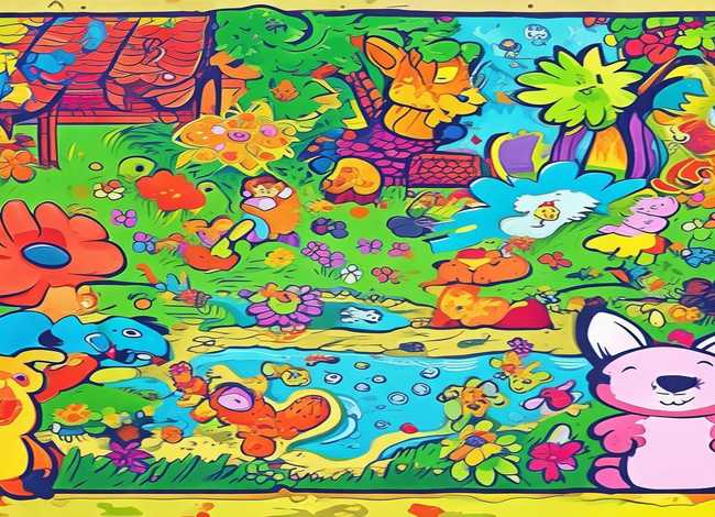 幼儿故事涂色，幼儿园涂色画有故事情节的,可打印的