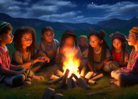 与民族有关的儿童故事；和民族有关的故事