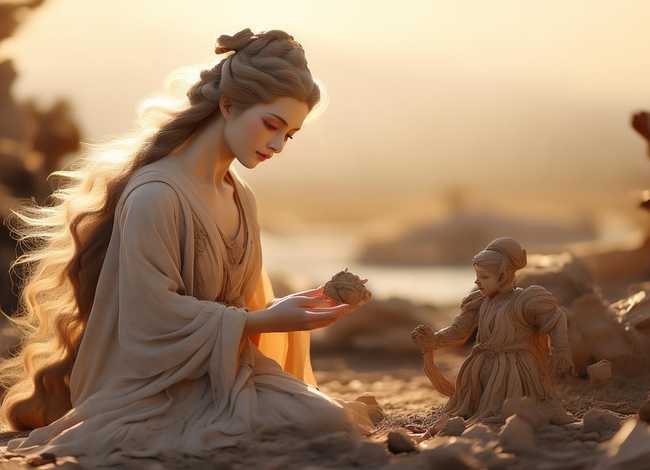 女娲造人幼儿故事简短，女娲造人幼儿故事简短概括