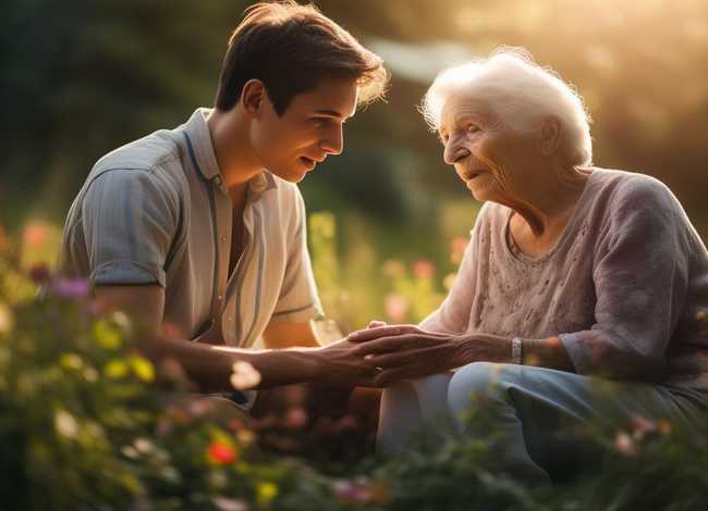 孝敬老人的故事，孝敬老人的故事20字