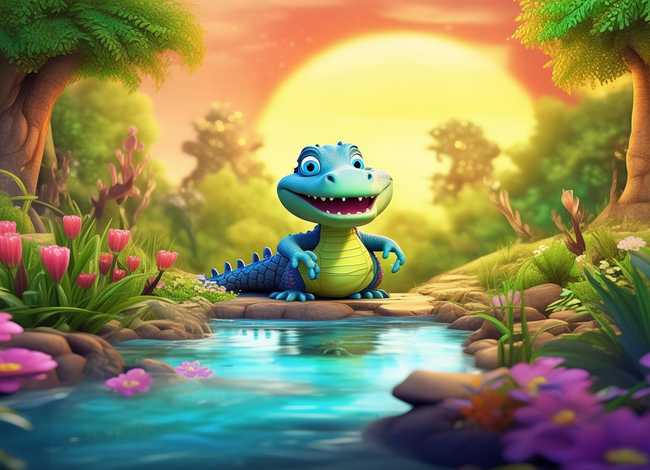 幼儿鳄鱼故事视频；幼儿小鳄鱼的故事视频