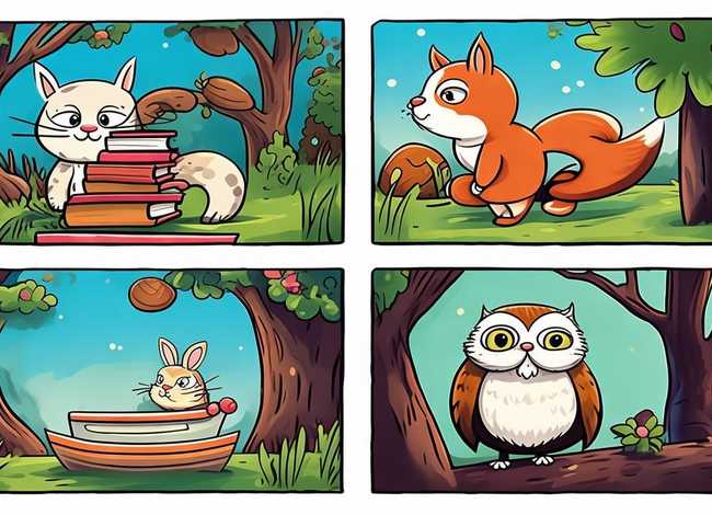 四格故事画大全（四格故事画大全怎么画）