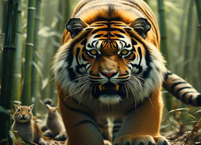 虎假虎威故事图片、虎假虎威的故事图片