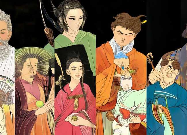 八仙的故事简短每个人；八仙的故事简短每个人的特点