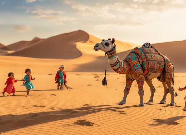 儿童沙漠冒险故事；沙漠幼儿故事