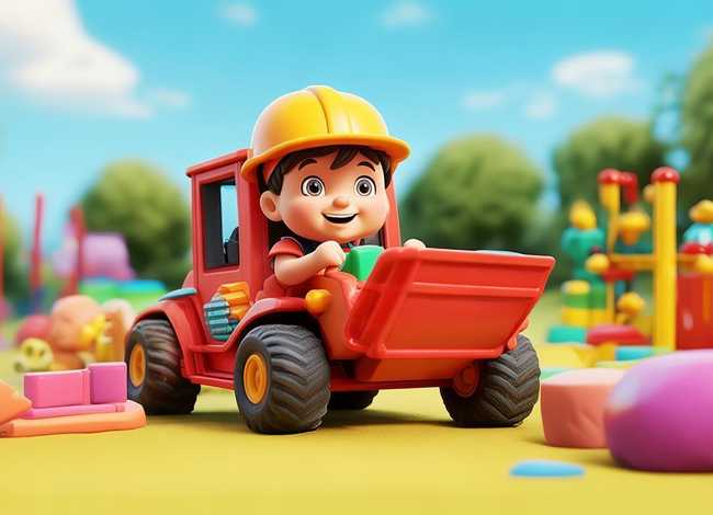 儿童挖掘机故事100个、挖掘机的故事幼儿故事