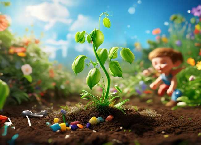 儿童故事豌豆发芽；豌豆发芽的故事