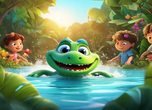 小朋友鳄鱼的故事（小朋友鳄鱼的故事在线听）