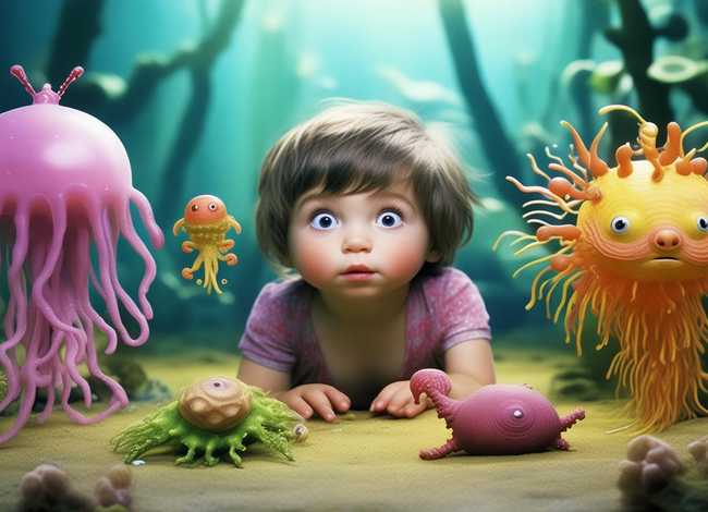 原生动物儿童故事，原生动物图片及名称