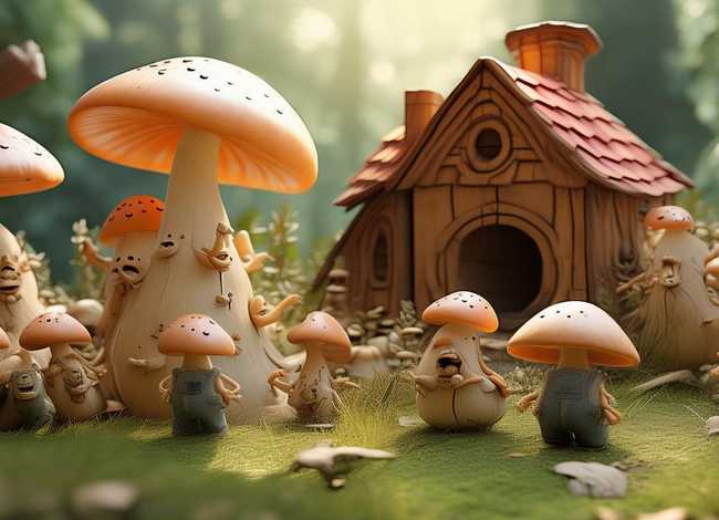 儿童绘本有声故事蘑菇、蘑菇幼儿园绘本故事教案