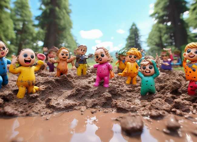 泥人儿童故事全集；泥巴小人故事