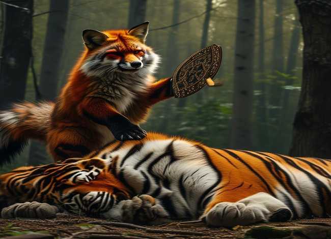 经典寓言故事狐假虎威 经典寓言故事狐假虎威全文