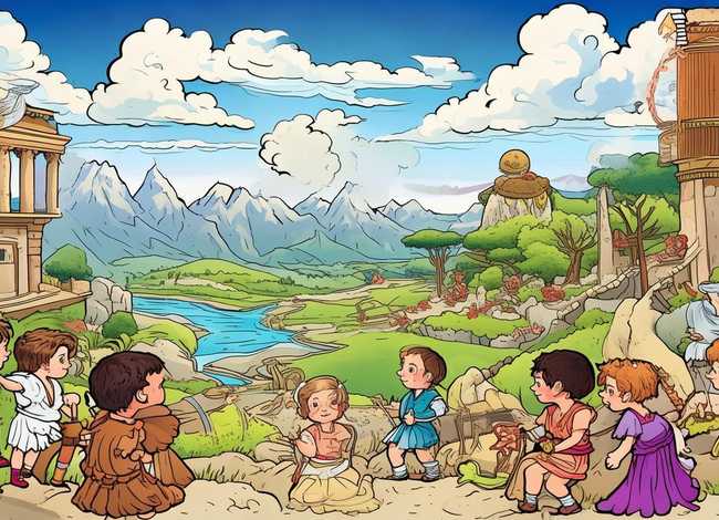 希腊神话故事儿童画 希腊神话故事名画全彩版 希腊神话故事儿童画 希腊神话故事名画全彩版