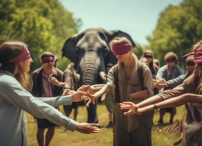 盲人摸象 的故事，盲人摸象 的故事 你明白了什么道理