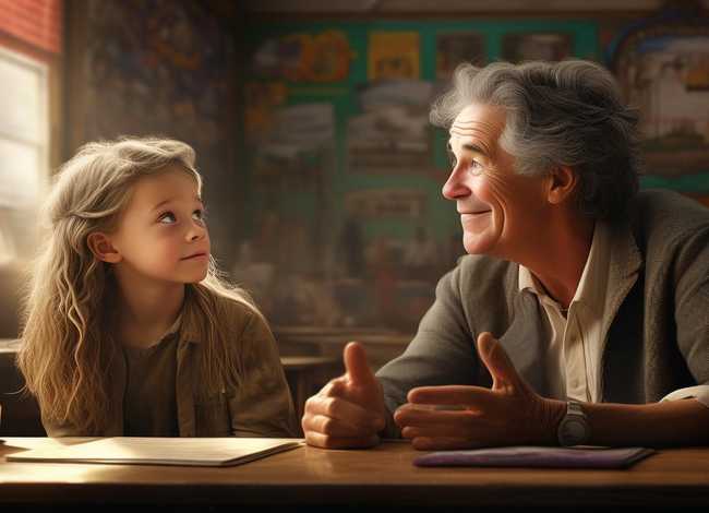 老师的故事作文500字 我跟老师的故事作文500字