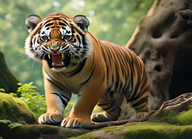 老虎换牙故事完整版、老虎换牙故事完整版图片