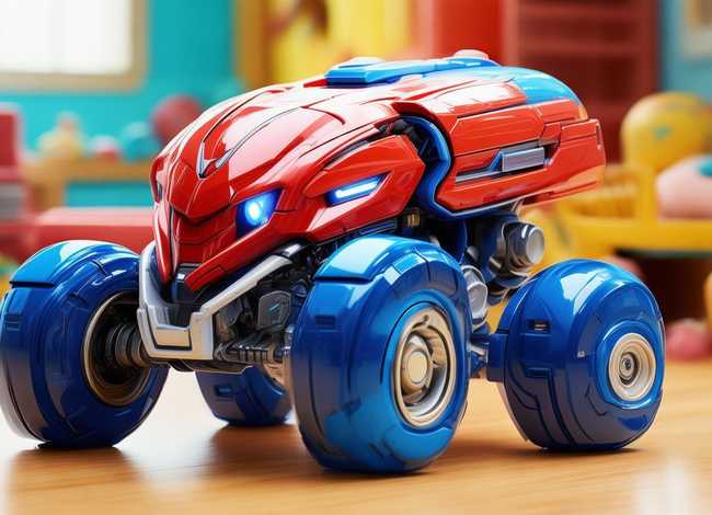 儿童变形金刚车，儿童玩具变形金刚车