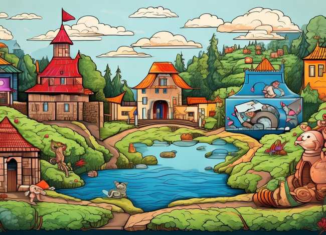 故事七巧板画,故事七巧板画画图片 故事七巧板画,故事七巧板画画图片