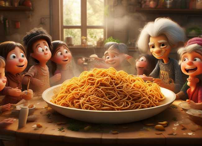 儿童故事长寿面读后感 - 长寿面故事的读后感