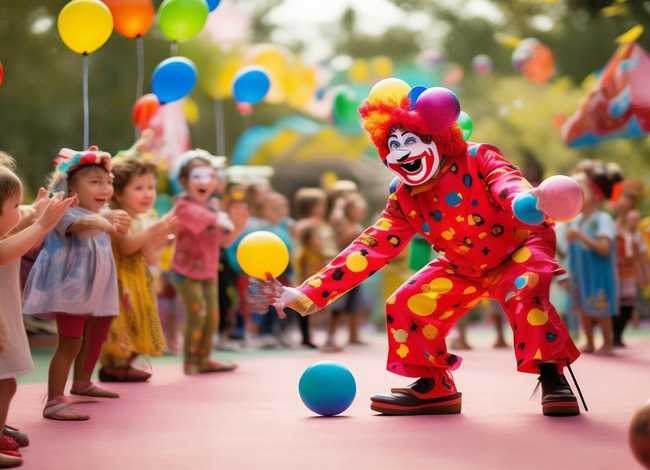 小丑儿童活动图片；小丑儿童活动图片大全