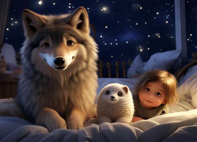 儿童睡前催眠故事狼与小羊;幼儿睡前讲故事狼和小羊 儿童睡前催眠故事狼与小羊;幼儿睡前讲故事狼和小羊