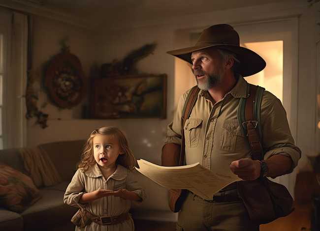 爸爸角色扮演儿童故事（角色扮演爸爸女儿剧本）