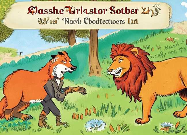 寓言故事连环画，寓言故事连环画6张