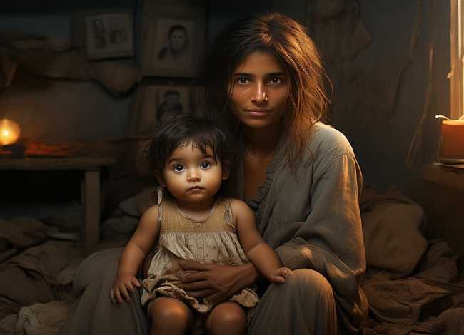 贫困小故事；贫困感人小故事