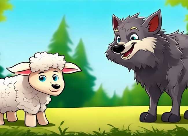 儿童故事大全狼和小羊人教版 幼儿故事狼和小羊文字版视频